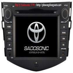 Phương đông Auto DVD Sadosonic V99 theo xe TOYOTA RAV 4 2007 đến 2014 | Sadosonic V99 đẳng cấp